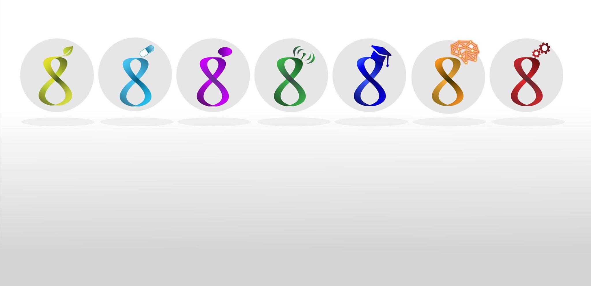 Las 7 verticales de Sinergística: salud, lenguaje, conectividad, educación, IA y operaciones